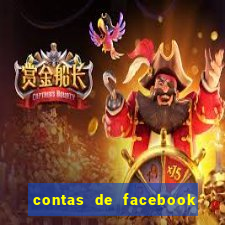 contas de facebook abandonadas com senha e email